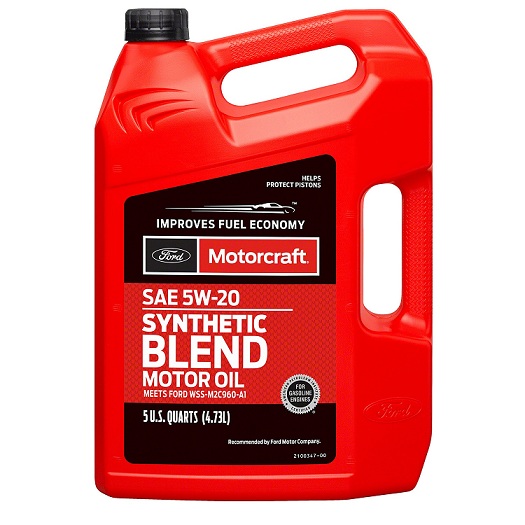 Моторна олива Motorcraft Synthetic Blend 5W-20, 4,73 л.