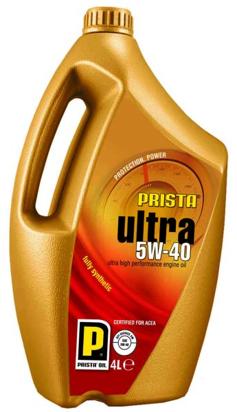 Моторна олива Prista Ultra 5W-40, 4 л.