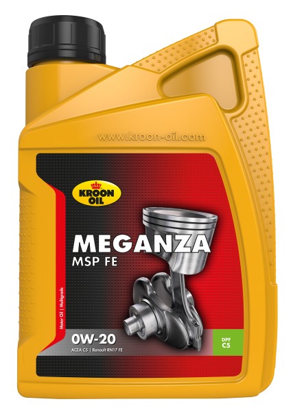 Моторна олива Meganza MSP FE 0W-20 1л