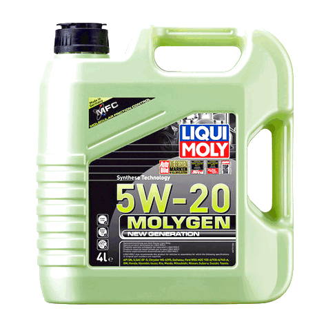 Моторна олива 5W-20 Molygen New Generation, 4 л.
