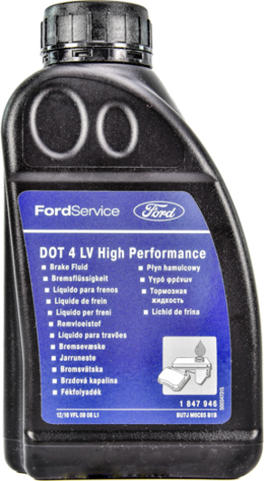 Тормозная жидкость LV High Performance DOT4 0,5L
