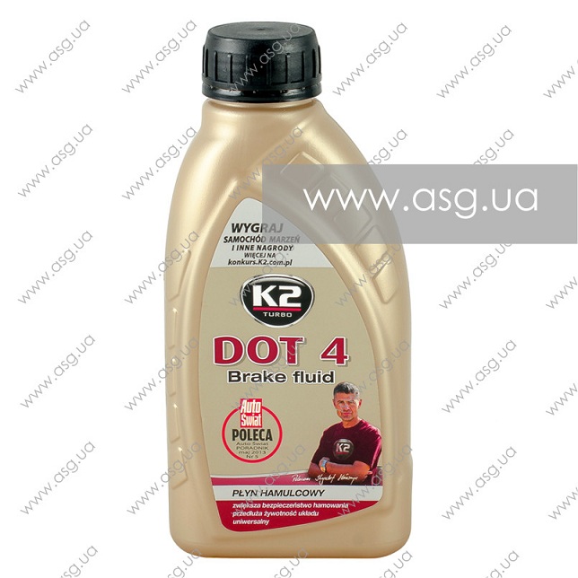 Тормозная жидкость DOT4  0,5L
