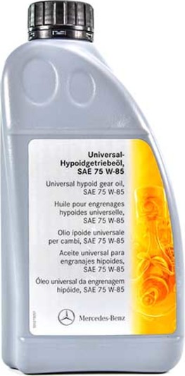 Трансмиссионное масло Universal Hypoid Gear Oil 75W-85, MB 235.7 / 235.74, 1 л.