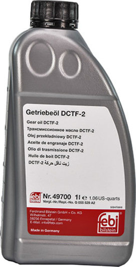 Трансмиссионное масло DCTF-II 1л.