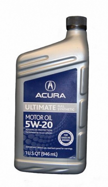 Моторна олива Acura Ultimate 5W-20 SN 0.946л.