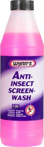Літній склоомивач, концентрат 1:20, Anti-Insect Screen-Wash 1 л.