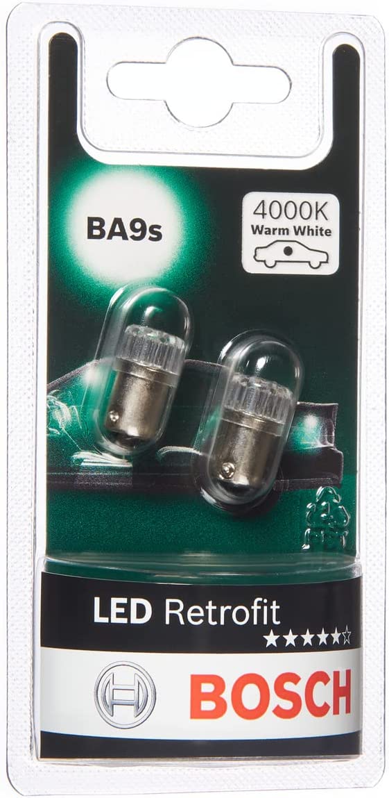Лампа світлодіодна комплект T4W WHITE 12V 1W 4000K LED Retrofit