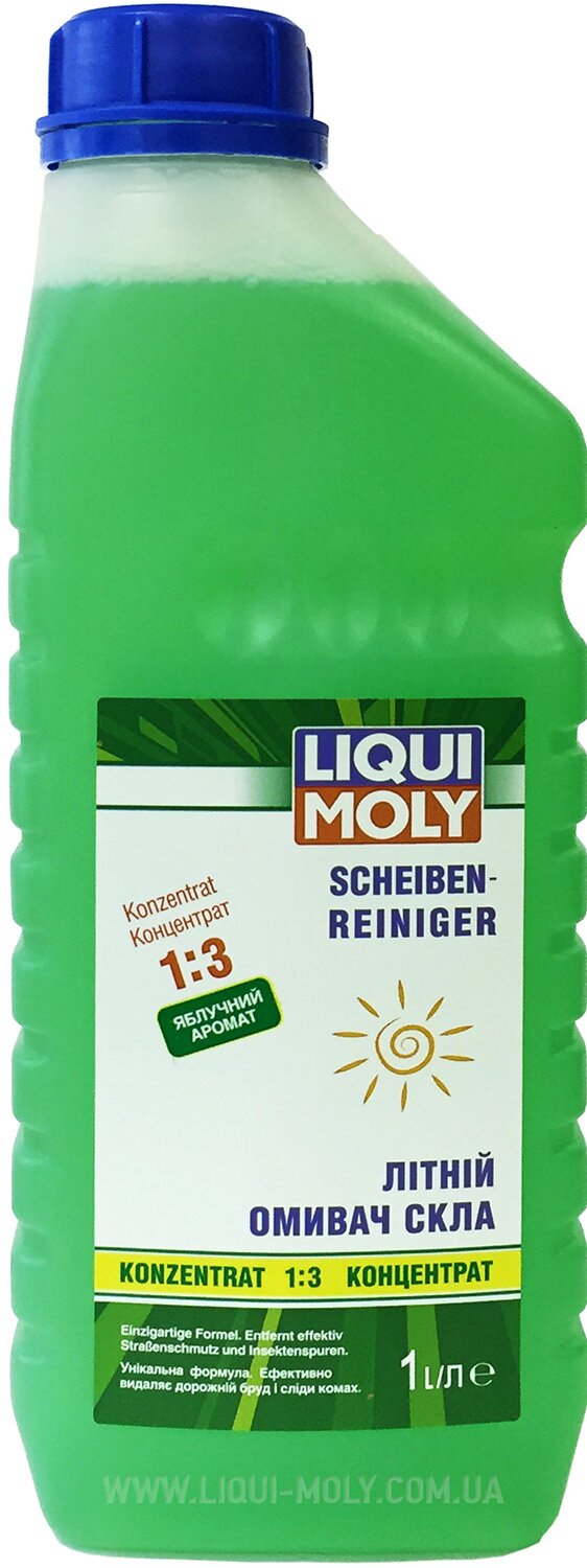 Літній склоомивач концентрат 1:20, Scheiben Reiniger 1л.