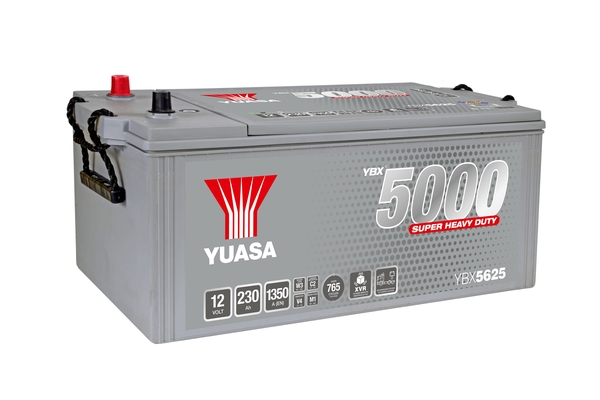 Батарея акумуляторна Super Heavy Duty YBX 5000 12V 230AH 1350А(EN) L+ На торці