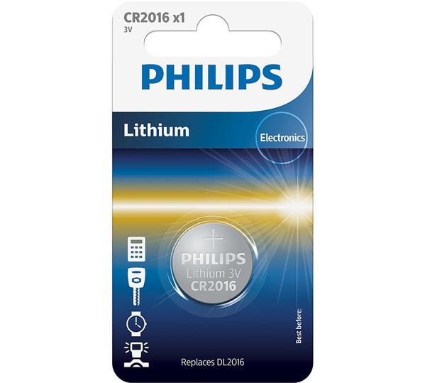 Батарейка кнопкова CR2016 LITHIUM 3.0V