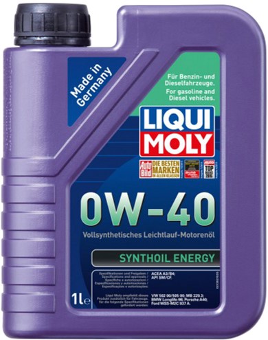 Моторна олива 0W-40 Synthoil Energy, 1 л.