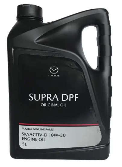 Моторна олива SUPRA DPF 0W-30, 5 л.