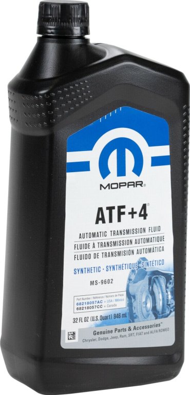 Трансмісійна олива Mopar ATF+4, 1 л.