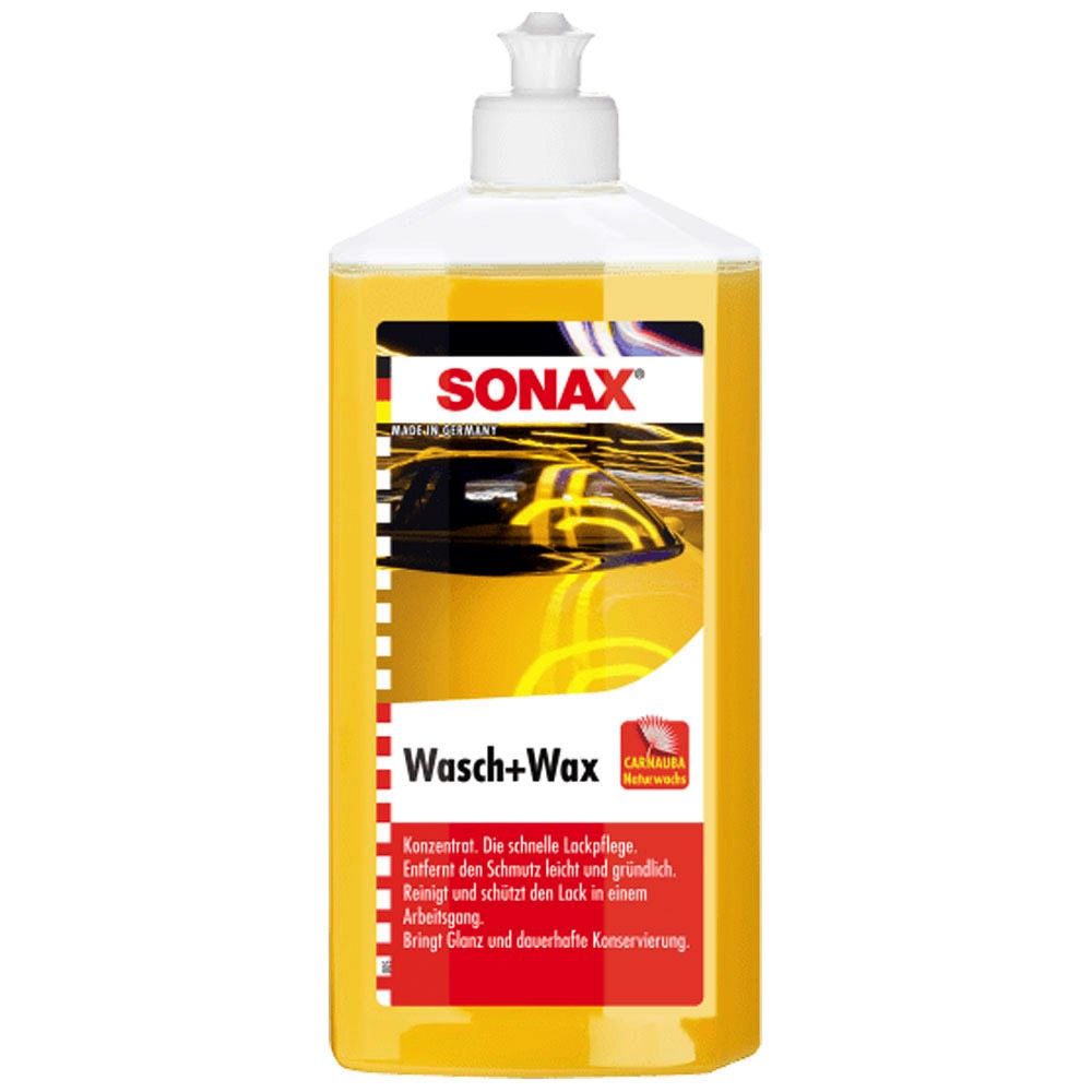 Автошампунь з воском концентрування Wash and Wax, 500 мл.