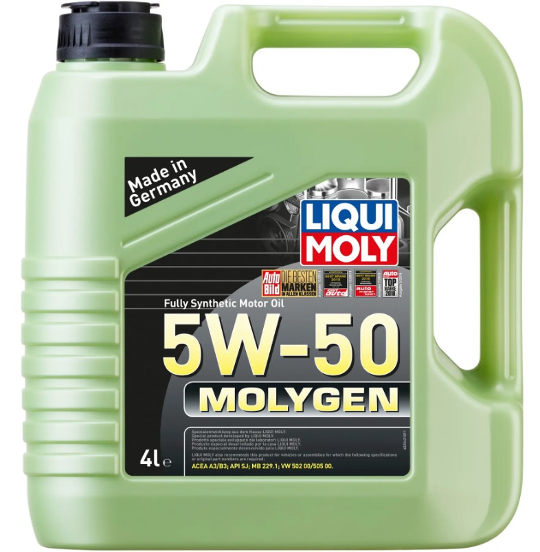 Моторна олива 5W-50 Molygen, 4 л.