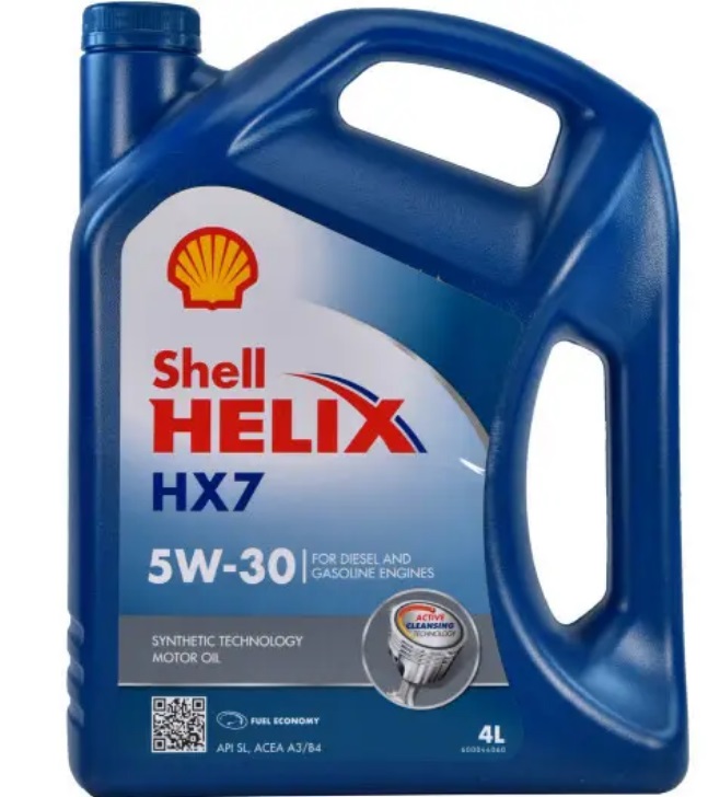 Моторна олива Helix HX7 5W-30, 4 л.