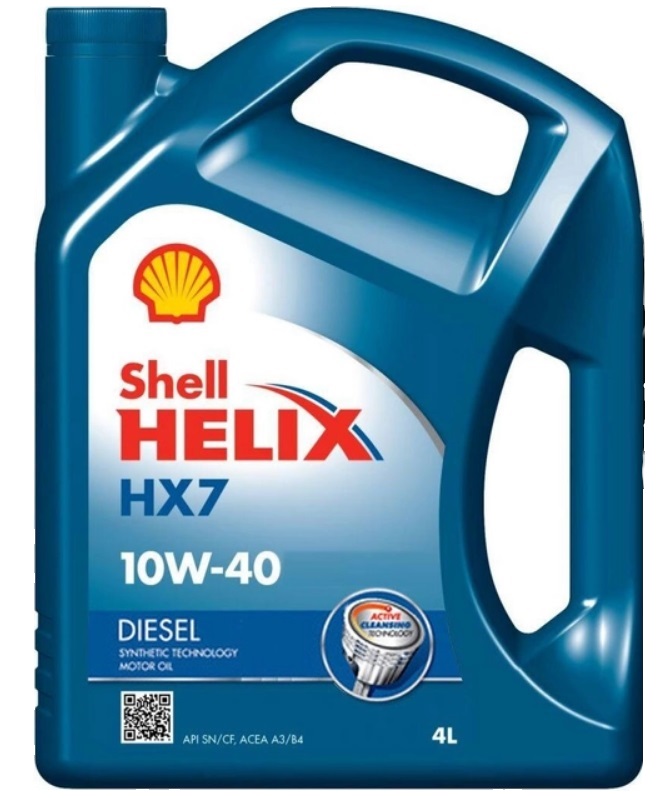 Моторна олива Helix HX7 Diesel 10W-40, 4 л.