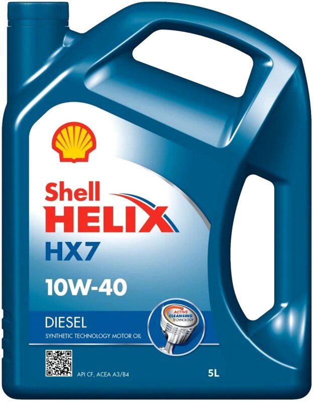 Моторна олива Helix HX7 Diesel 10W-40, 5 л.