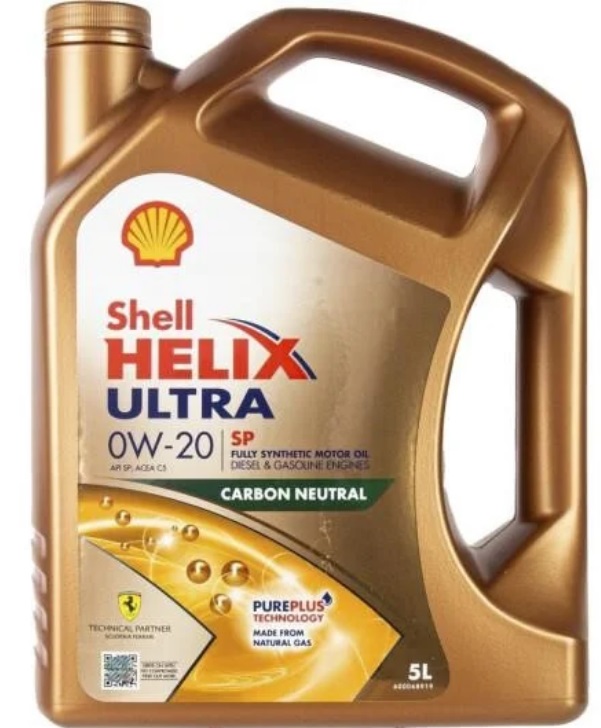 Моторна олива Helix Ultra SP 0W-20, 5 л.
