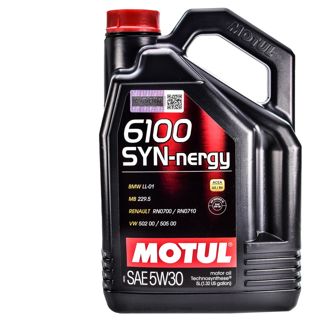 Моторна олива 6100 Syn-nergy 5W-30, 5 л.
