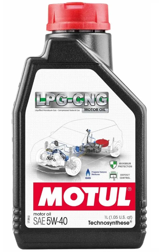 Моторна олива LPG-CNG 5W-40, 1 л.
