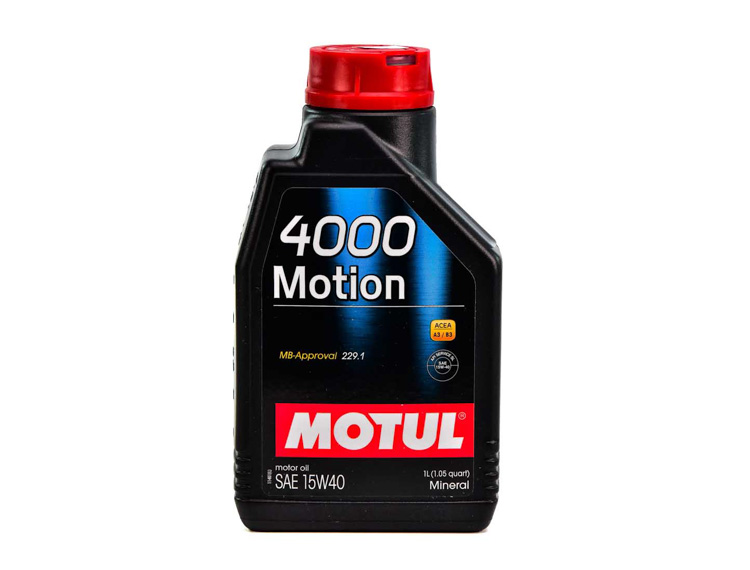 Моторна олива 4000 Motion 15W-40, 1 л.
