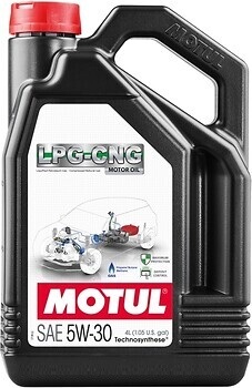Моторна олива LPG-CNG 5W-30, 4 л.