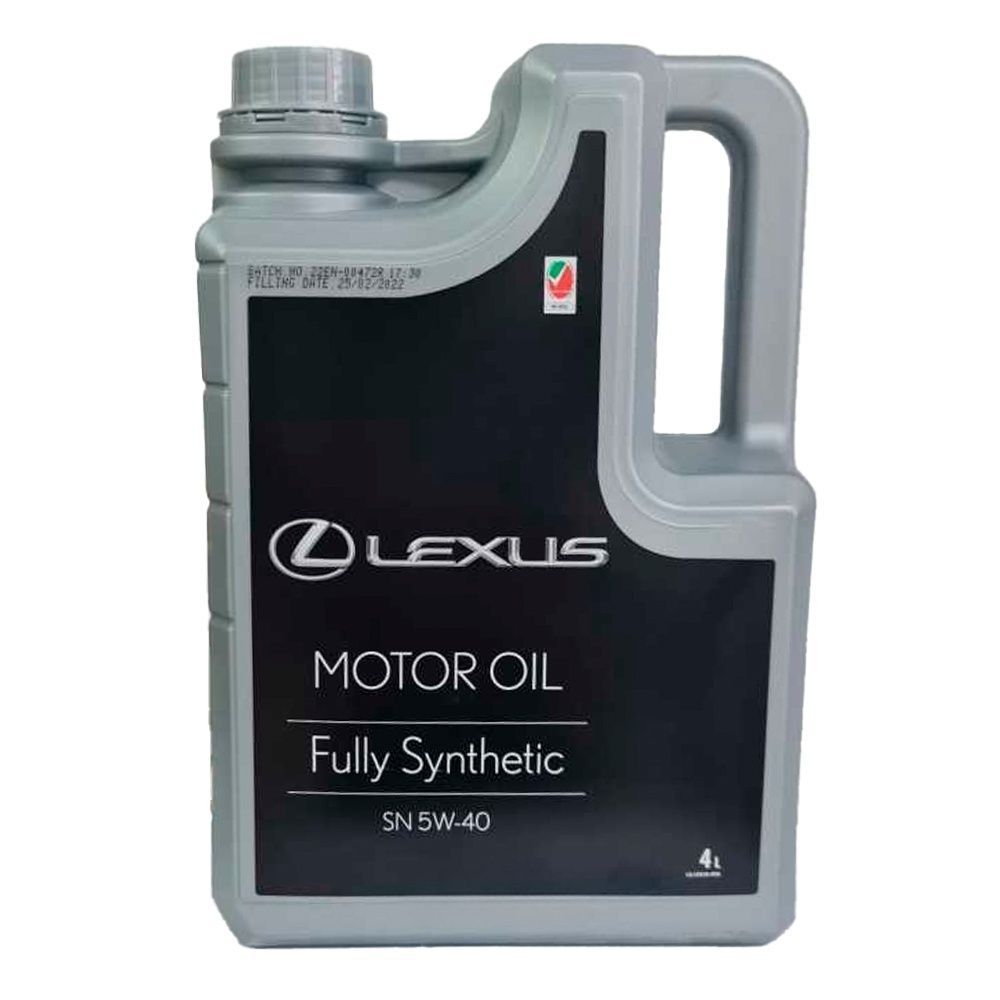Моторна олива Lexus Fully Synthetic 5W-40 SN, 4 л.