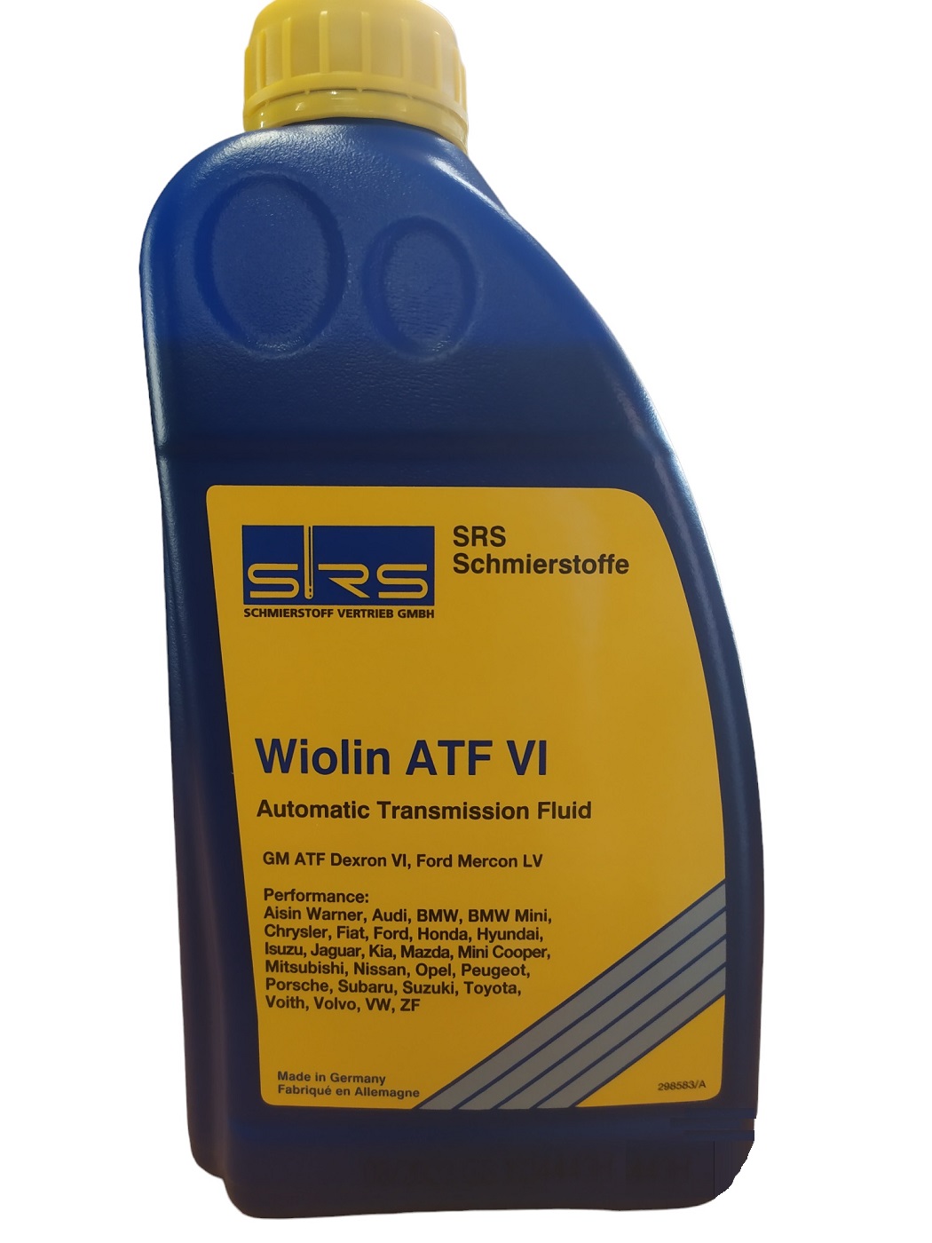 Трансмісійна олива Wiolin ATF VI, 1 л.