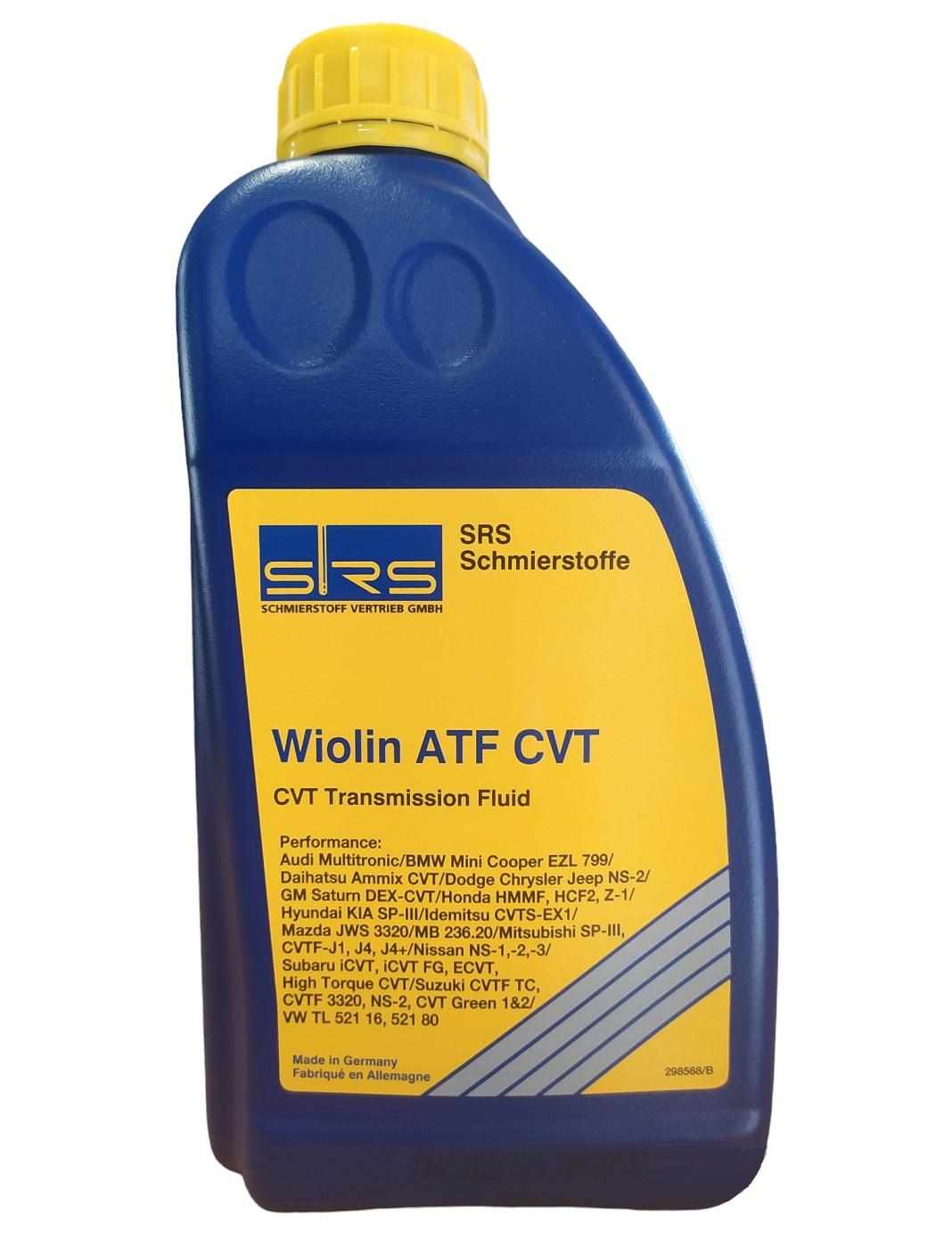 Трансмісійна олива Wiolin ATF CVT, 1 л.