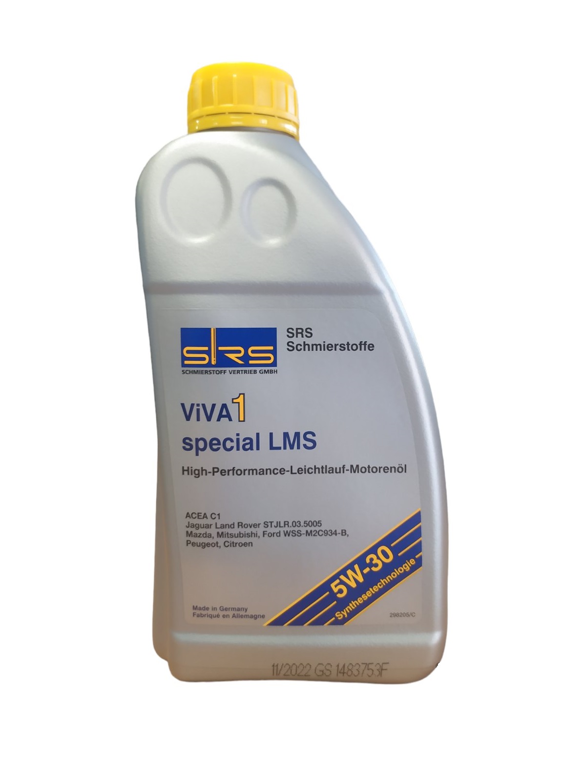 Моторна олива ViVA1 special LMS 5W-30, 1 л.