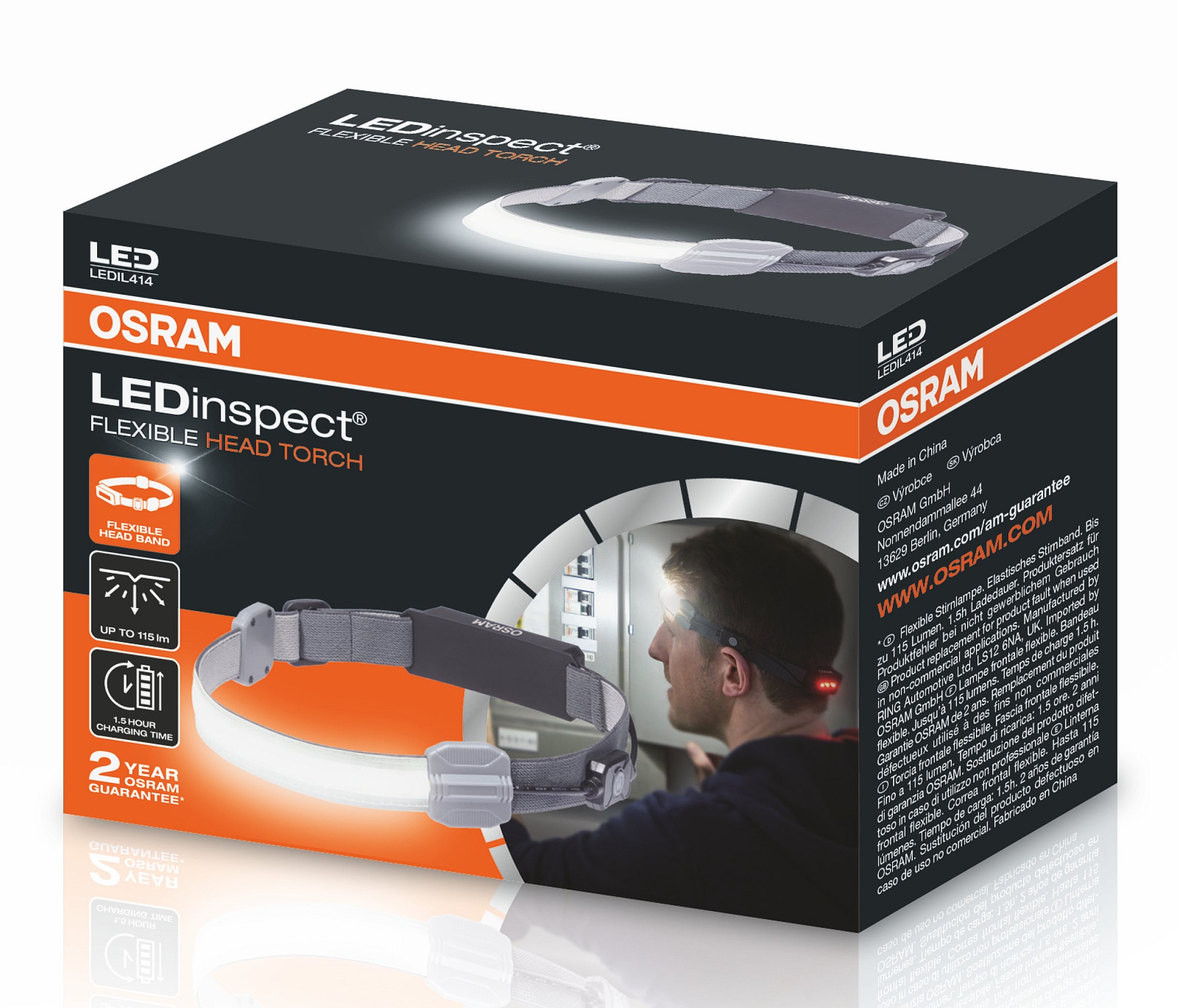 Ліхтар інспекційний налобний LEDinspect®