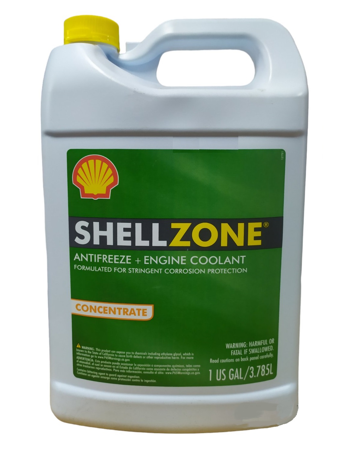 Антифриз концентрат Shell Zone зелений, 3.78 л.