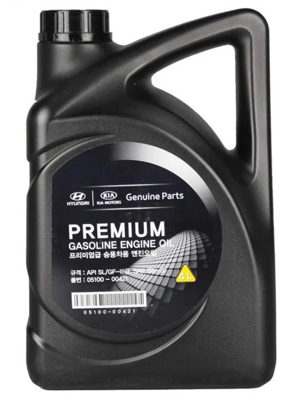 Моторна олива Premium Gasoline 5W-20, 4 л.