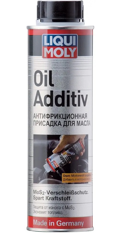 Присадка для двигуна з MoS2 Oil Additiv, 300 мл.