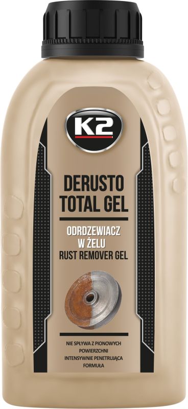 Засіб для видалення іржі з поверхонь Derusto Total Gel, 250 мл.