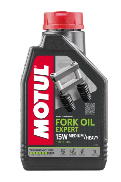 Олива для мото амортизаторів Fork Oil Expert Medium/Heavy 15W, 1 л.