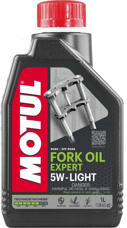 Олива для мото амортизаторів Fork Oil Expert Light 5W, 1 л.