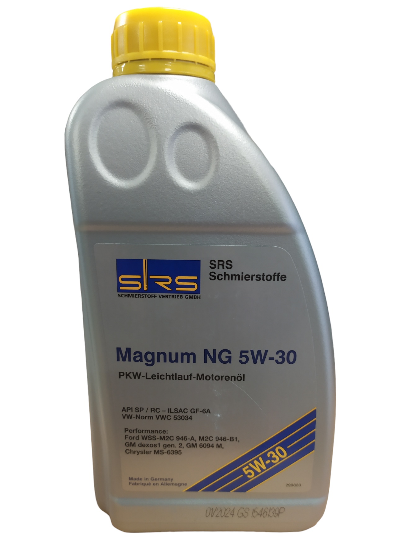 Моторна олива Magnum NG 5W-30, 1 л.