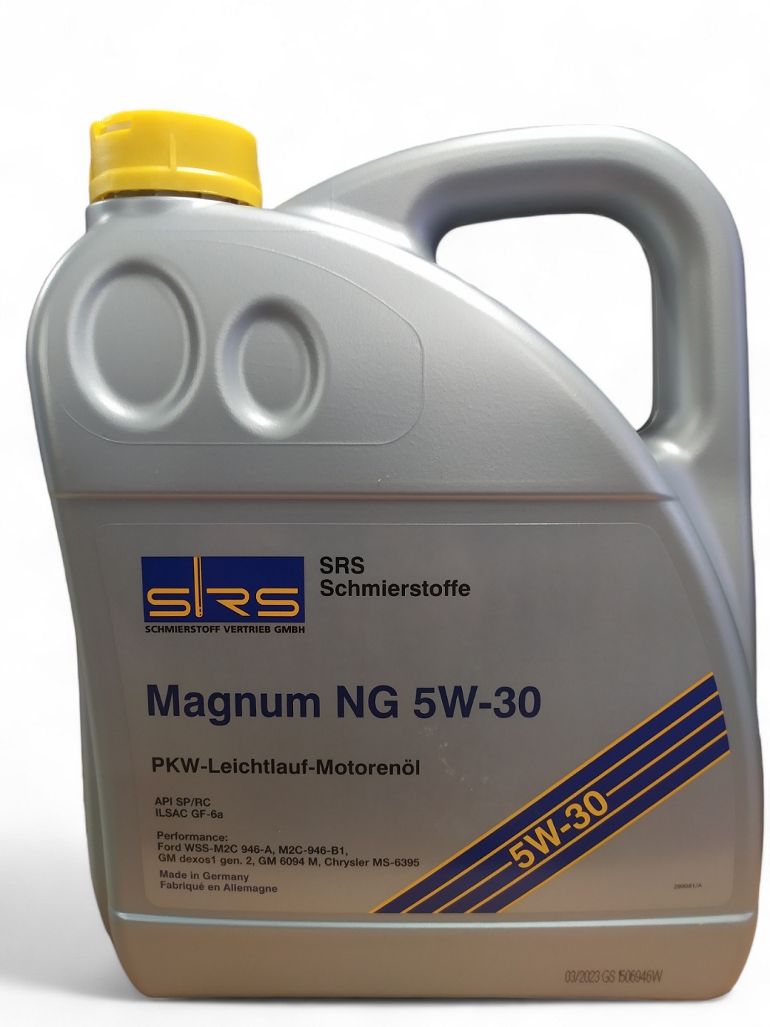 Моторна олива Magnum NG 5W-30, 4 л.