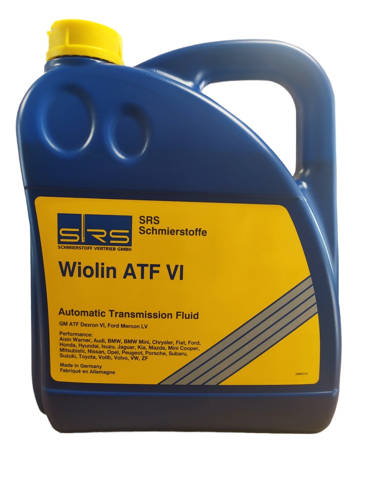 	Трансмісійна олива Wiolin ATF VI, 4 л.