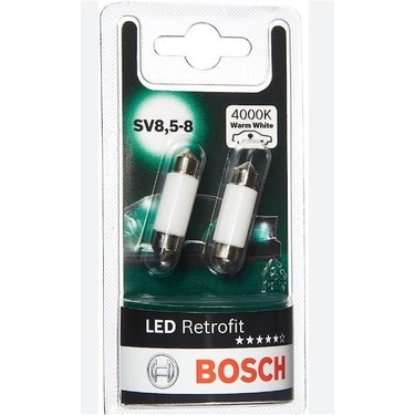 Лампа світлодіодна комплект Festoon 36 mm 12V 1W 4000K LED Retrofit