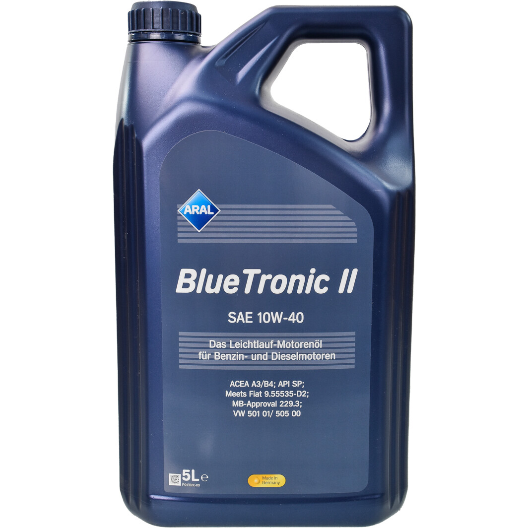 Моторна олива BlueTronic II 10W-40, 5 л.