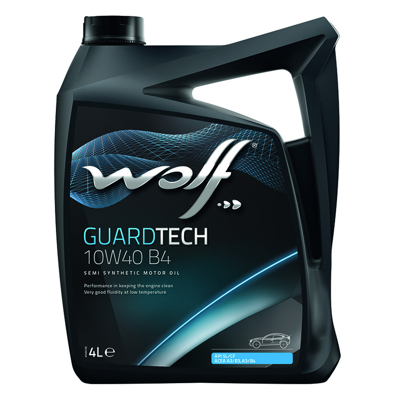 Моторна олива Guardtech 10W-40 B4, 4 л.