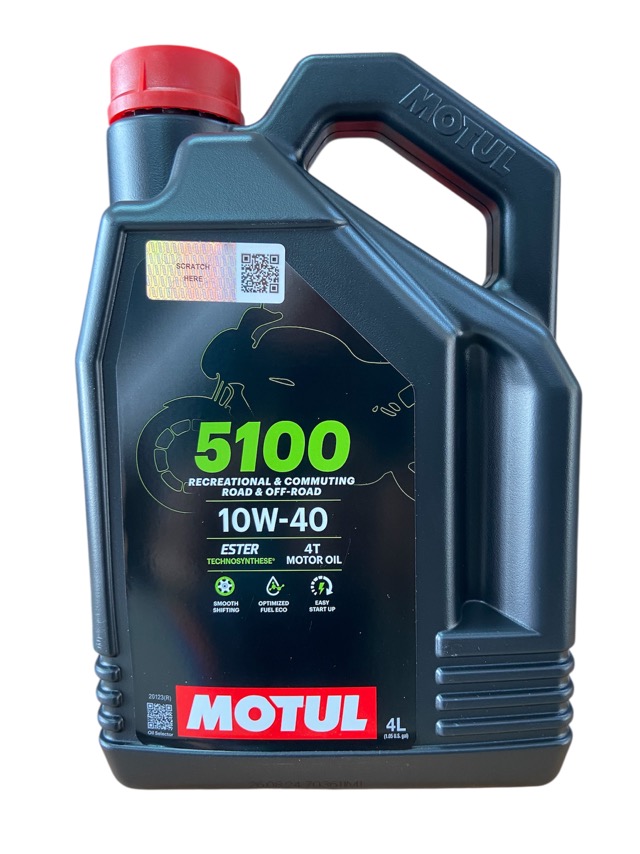 Олива для 4-тактних двигунів 5100 4T 10W-40, 4 л.