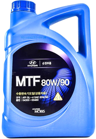 Трансмиссионное масло MTF GL-4 80W-90 минеральное 4л.
