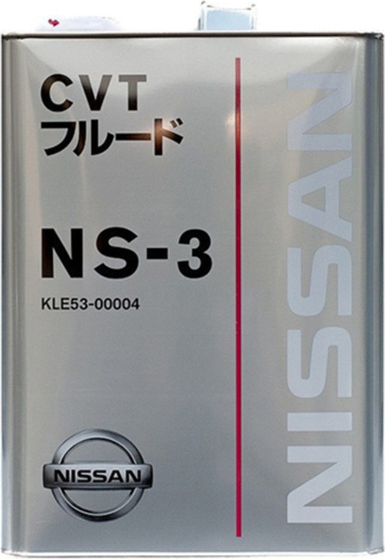 Масло трансмиссионное nissan cvt ns-3, 4л 