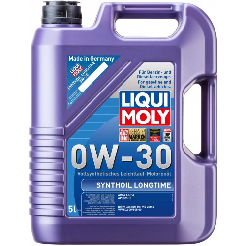 Моторна олива 0W-30 Synthoil Longtime, 5 л.
