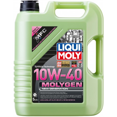 Моторна олива 10W-40 Molygen New Generation, 5 л.