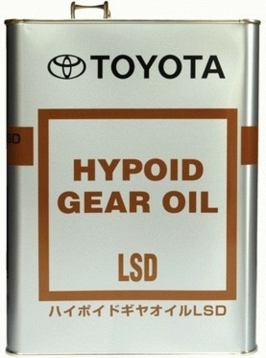 Трансмісійна олива TOYOTA HYPOID GEAR OIL LSD 85W-90 GL-5, 4L